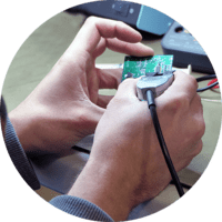 soldering circuitboard